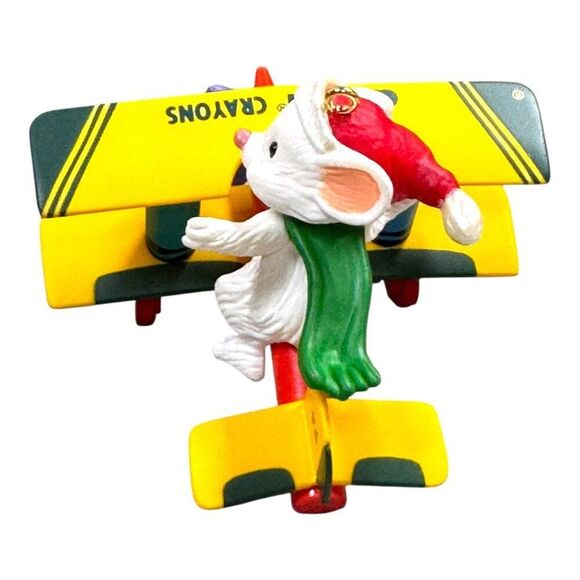 Hallmark Keepsake Ornament Set 1992 & 1996 Lot Handcrafted Crayola Crayon Series - Picture 14 of 16